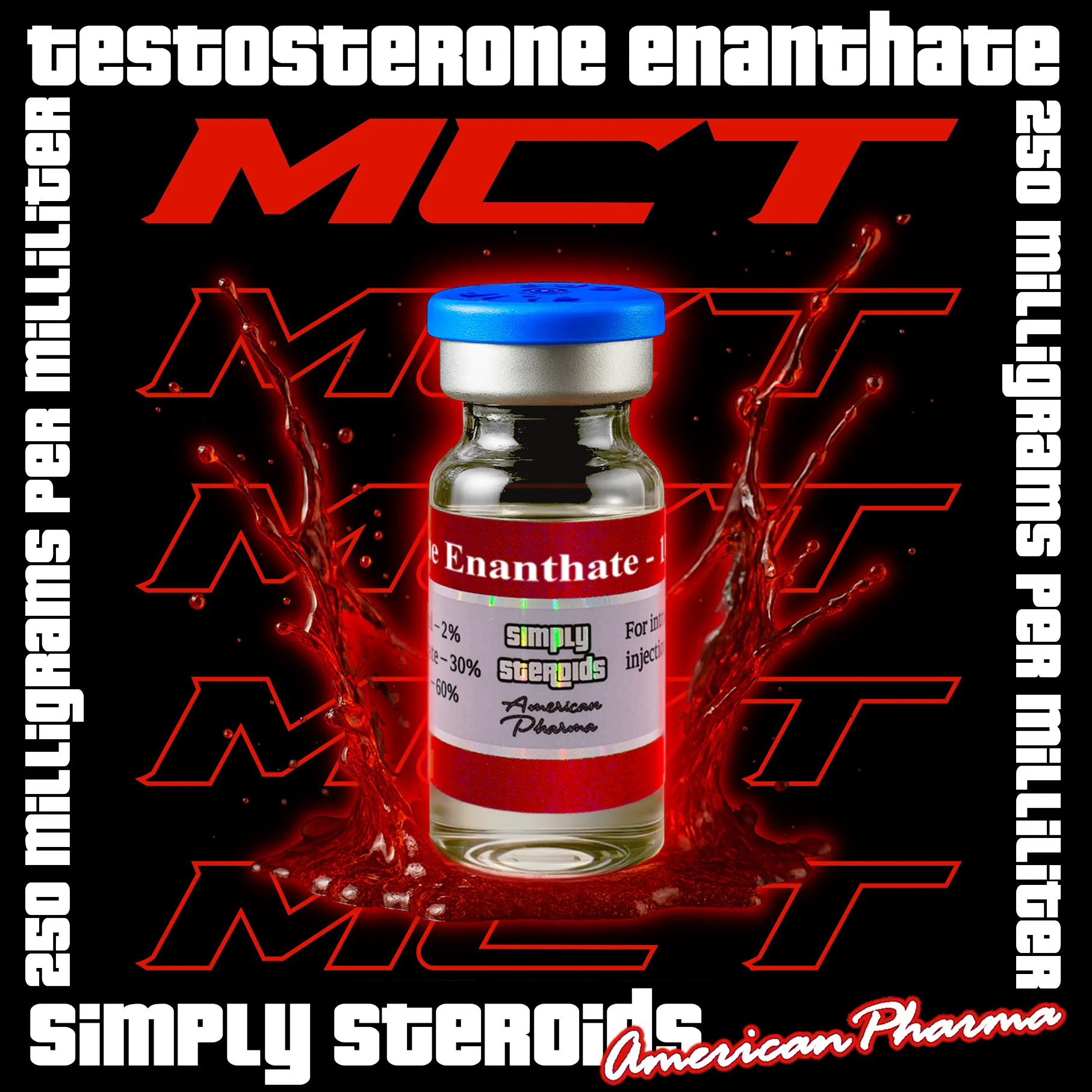 MCT – Testosterone Enanthate 250mg/ml gallery image