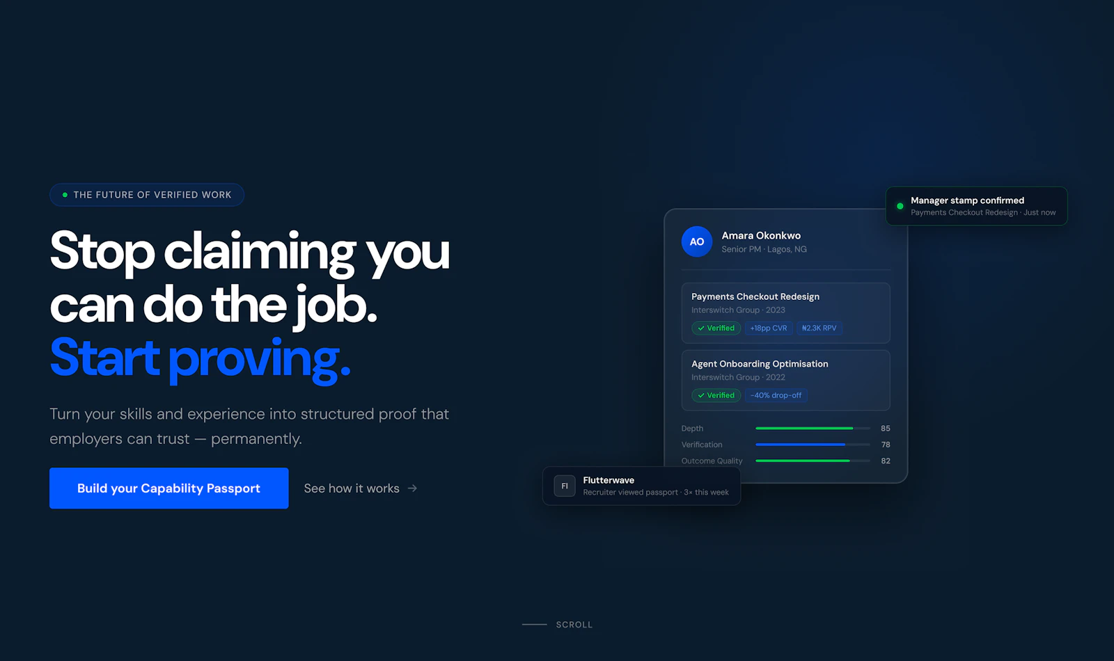 VERYFY screenshot 1