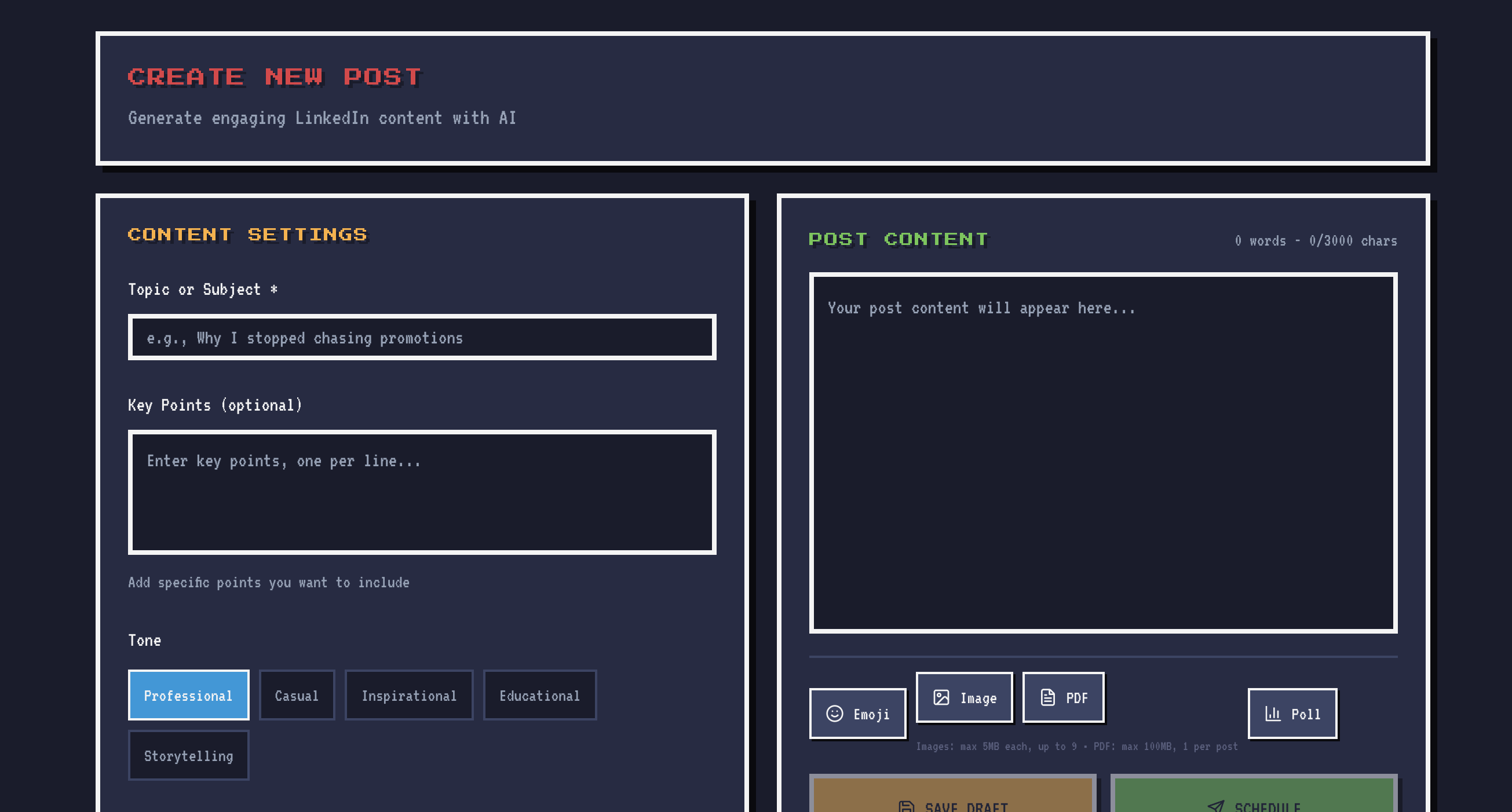 LinAI - Screenshot 3 showing product features and functionality
