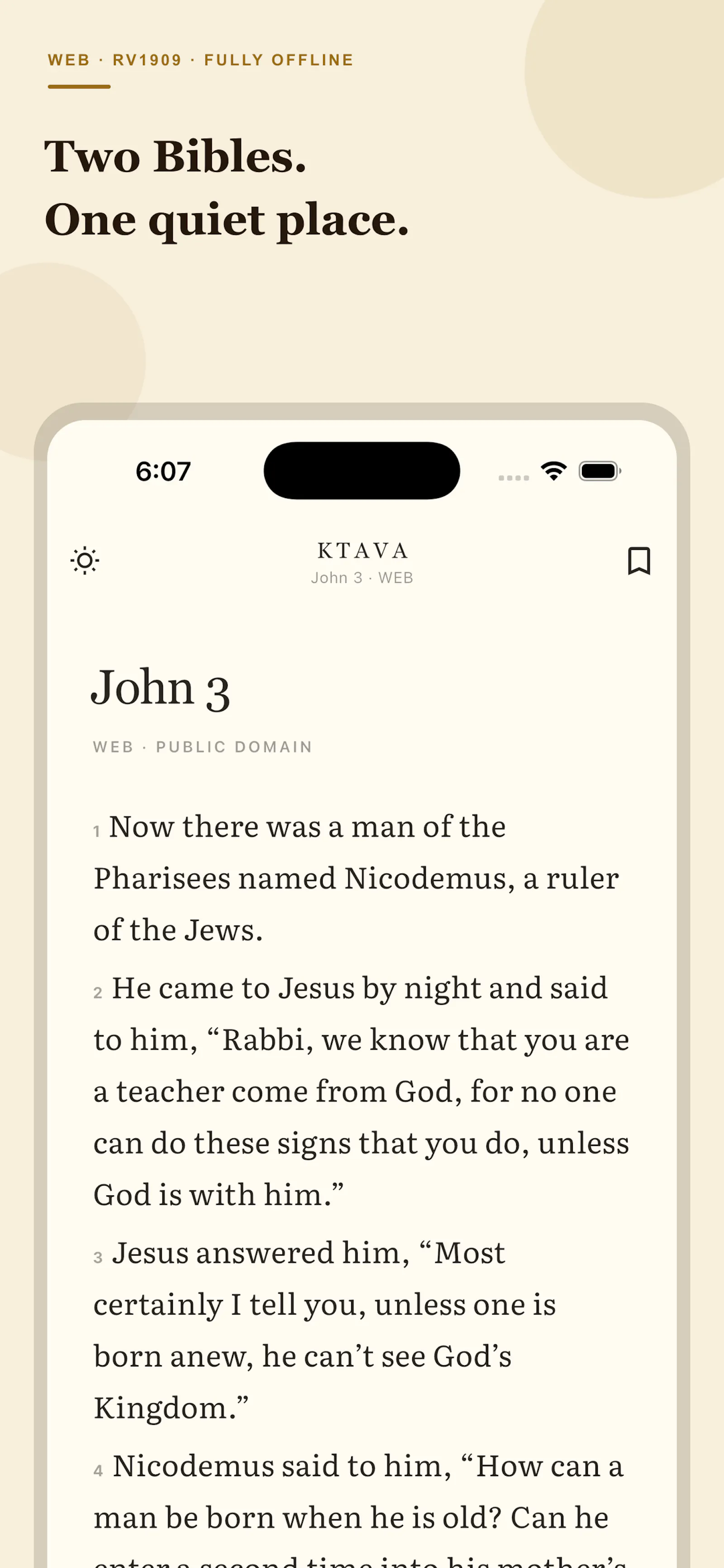 KTAVA Bible screenshot 1