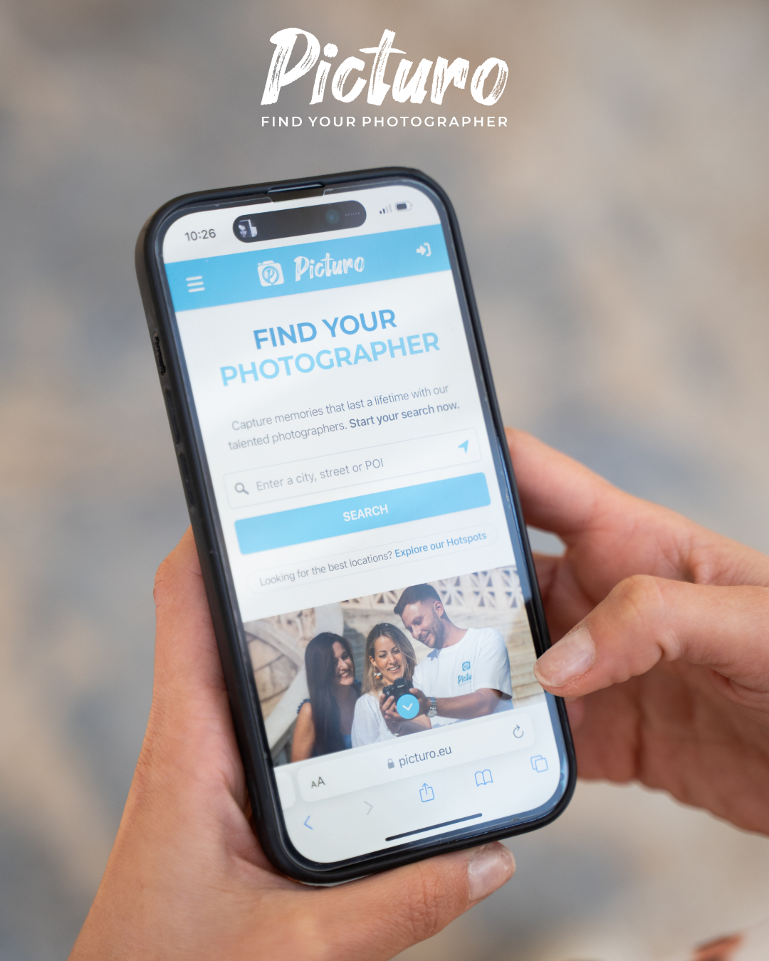 Picturo - Main product screenshot demonstrating key features and user interface