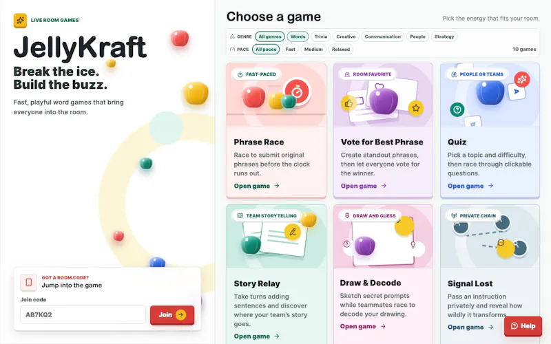 JellyKraft screenshot 1