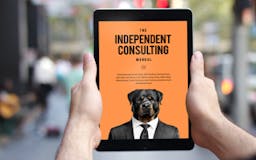 The Independent Consulting Manual media 2