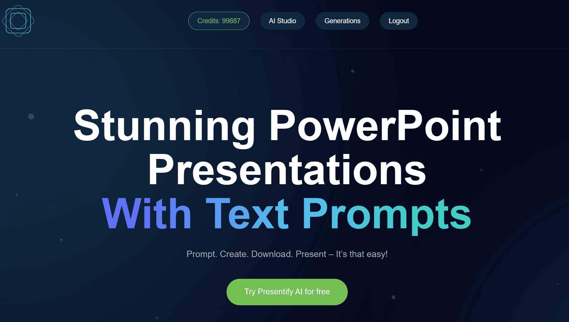 Presentify.ai - Генерировать профессиональные слайды PowerPoint с помощью текстовых подсказок медиа 2
