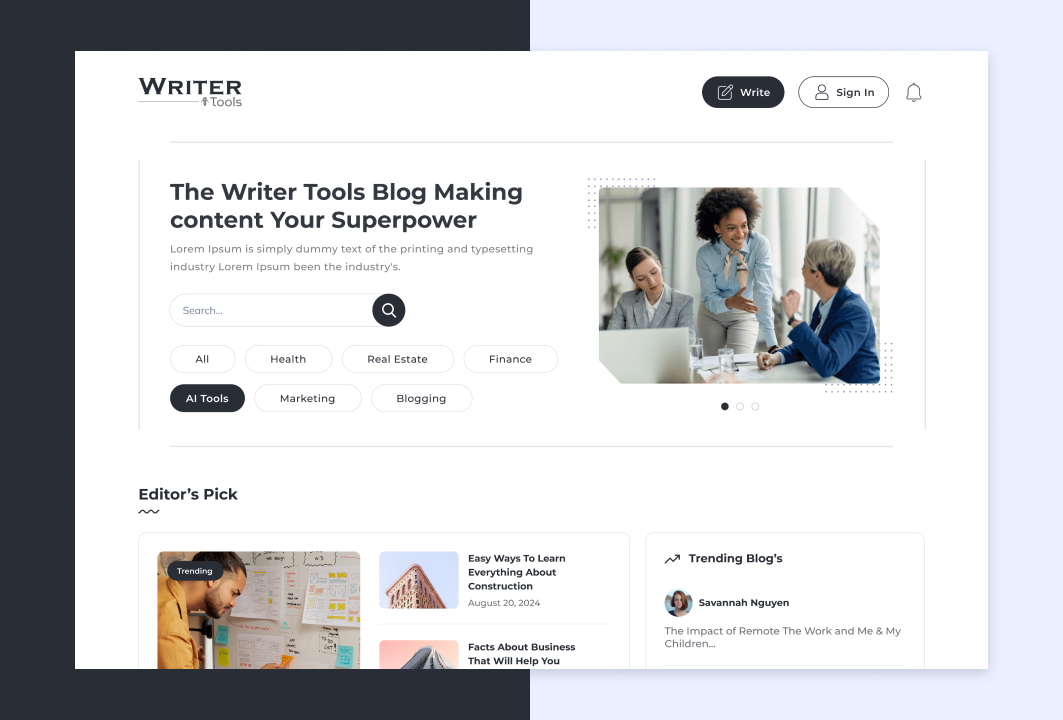Media Writertools: Hiển thị nội dung SaaS của bạn - Chia sẻ blog SaaS của bạn và đạt được liên kết ngược chất lượng cao! 1