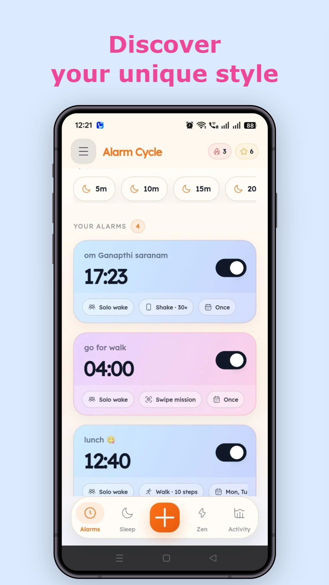 Alarm Cycle gallery image