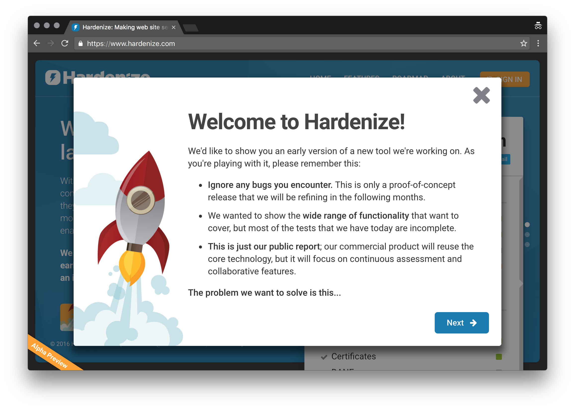 Hardenize gallery image