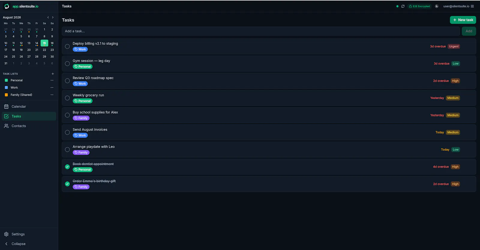 SilentSuite screenshot 6