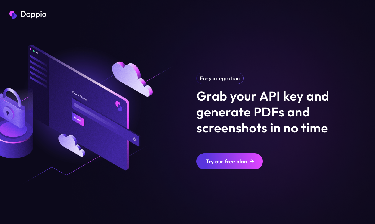 Двойной - HTML в PDF/API изображения медиа 4