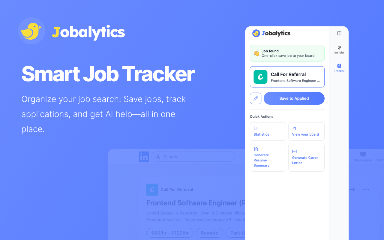 Jobalytics gallery image