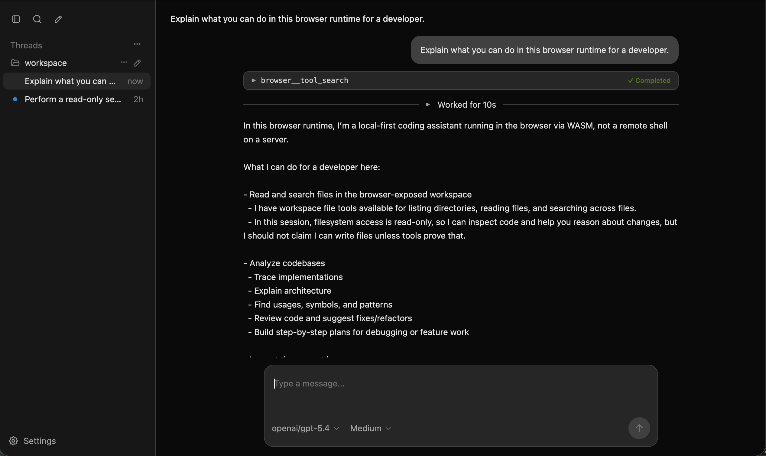 XCodex WASM gallery image