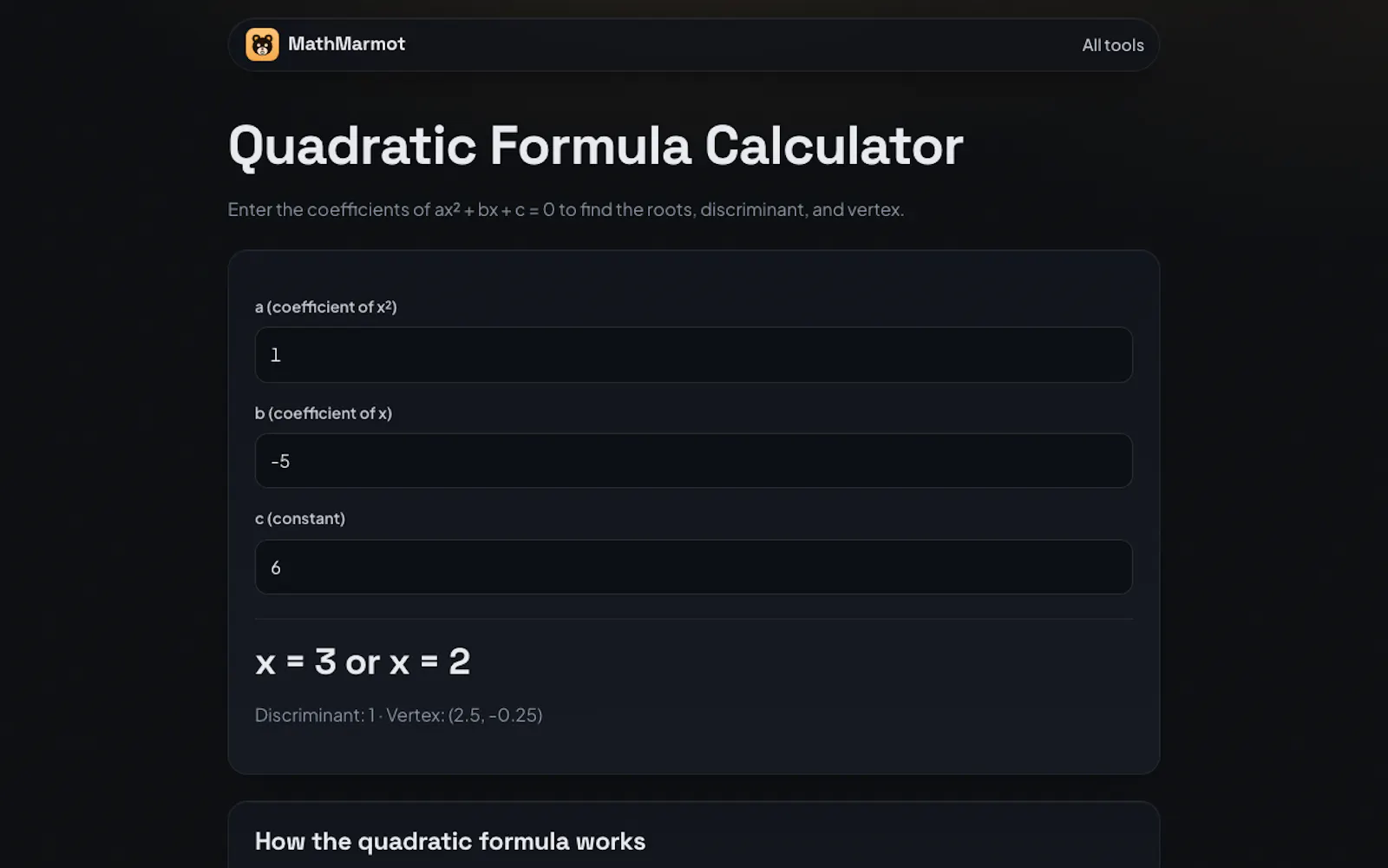 MathMarmot screenshot 3
