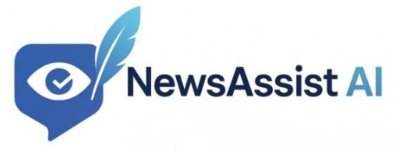 NewsAssist: AI for Law, Media & Research - Main product screenshot demonstrating key features and user interface
