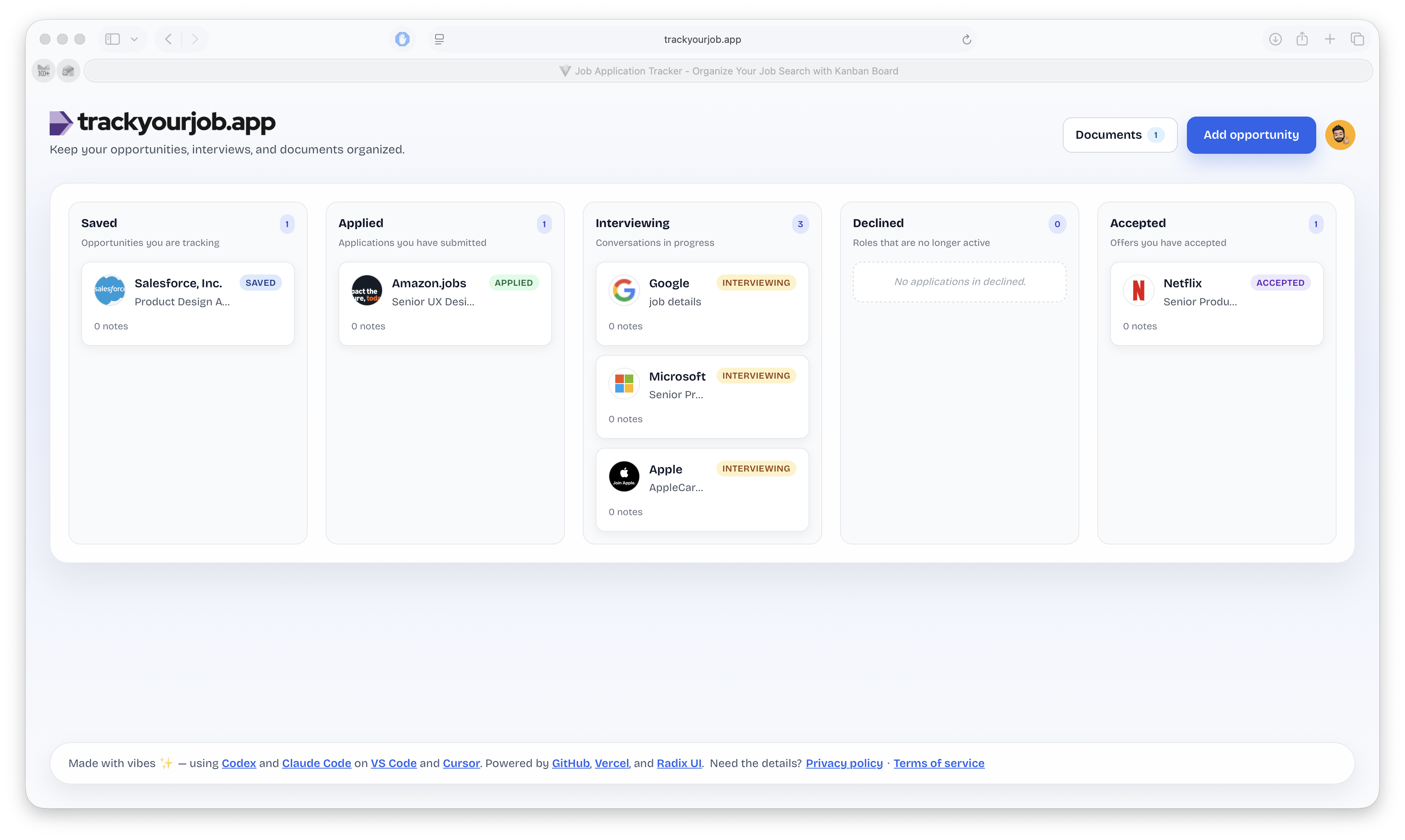 Track Your Job Application gallery image