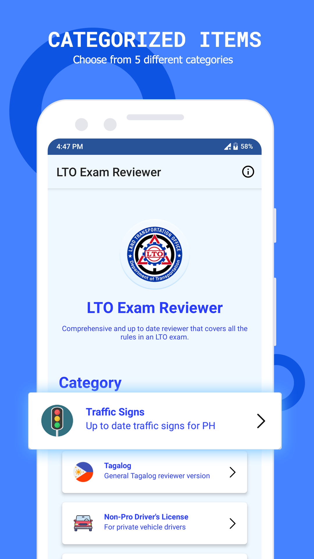 LTO Exam Reviewer gallery image