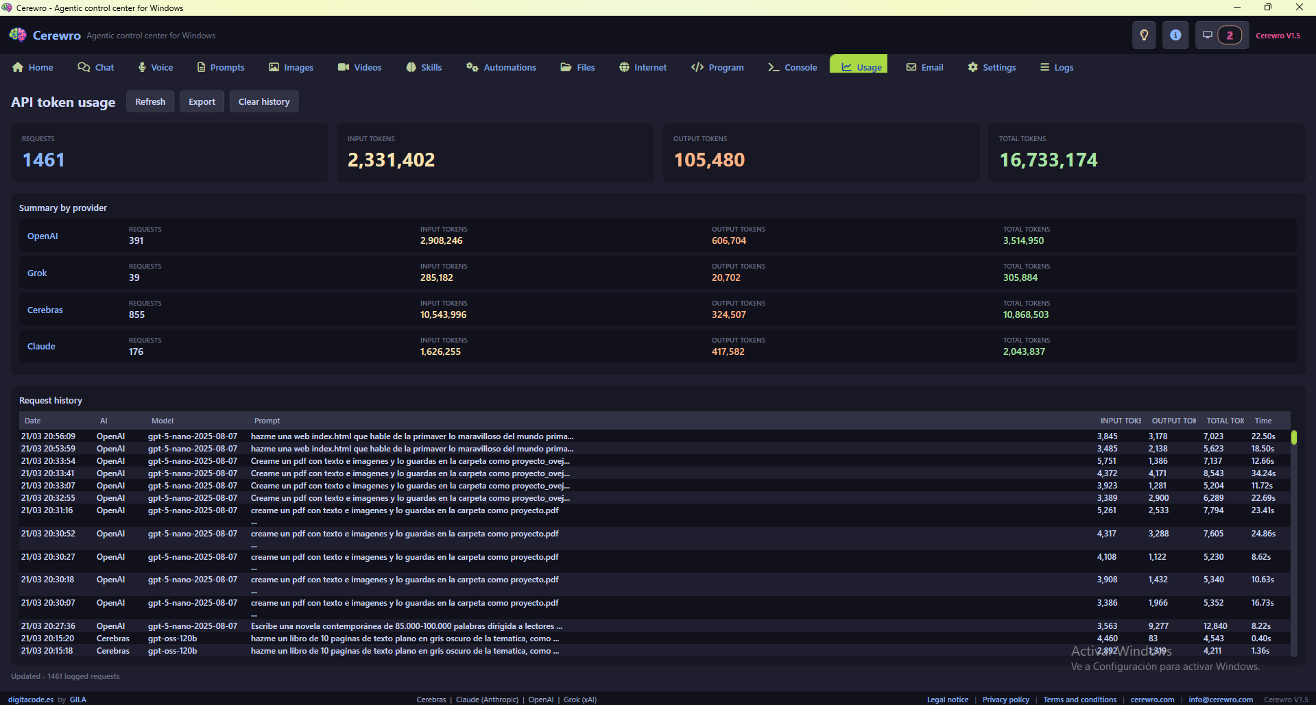 Cerewro: Windows AI Agent gallery image