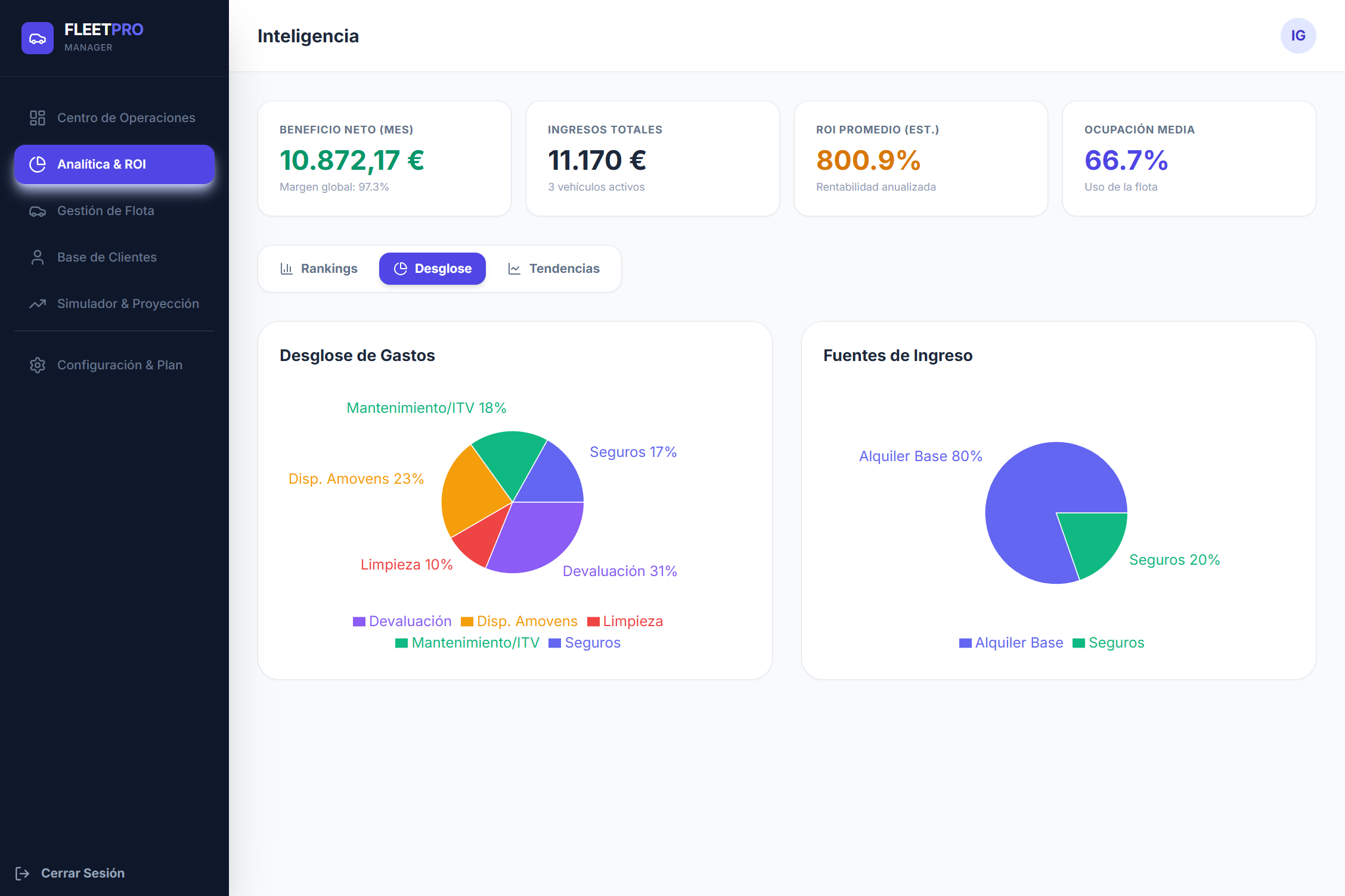 Fleet Pro Manager - Screenshot 3 showing product features and functionality
