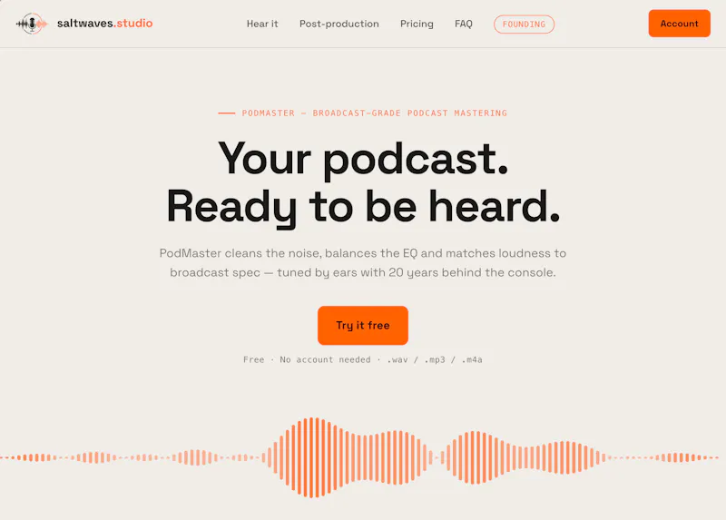 PodMaster screenshot 1