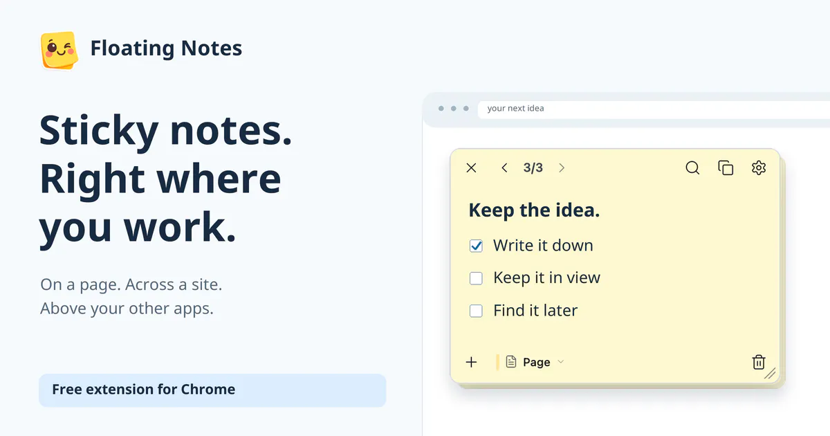 Floating Notes 2.0 gallery image