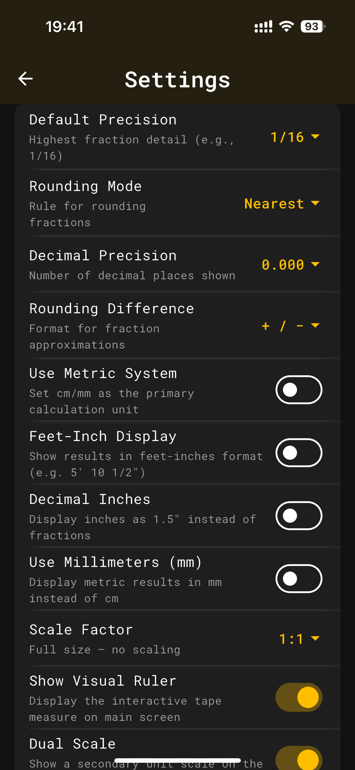 Fraction Calculator: Inch & CM gallery image