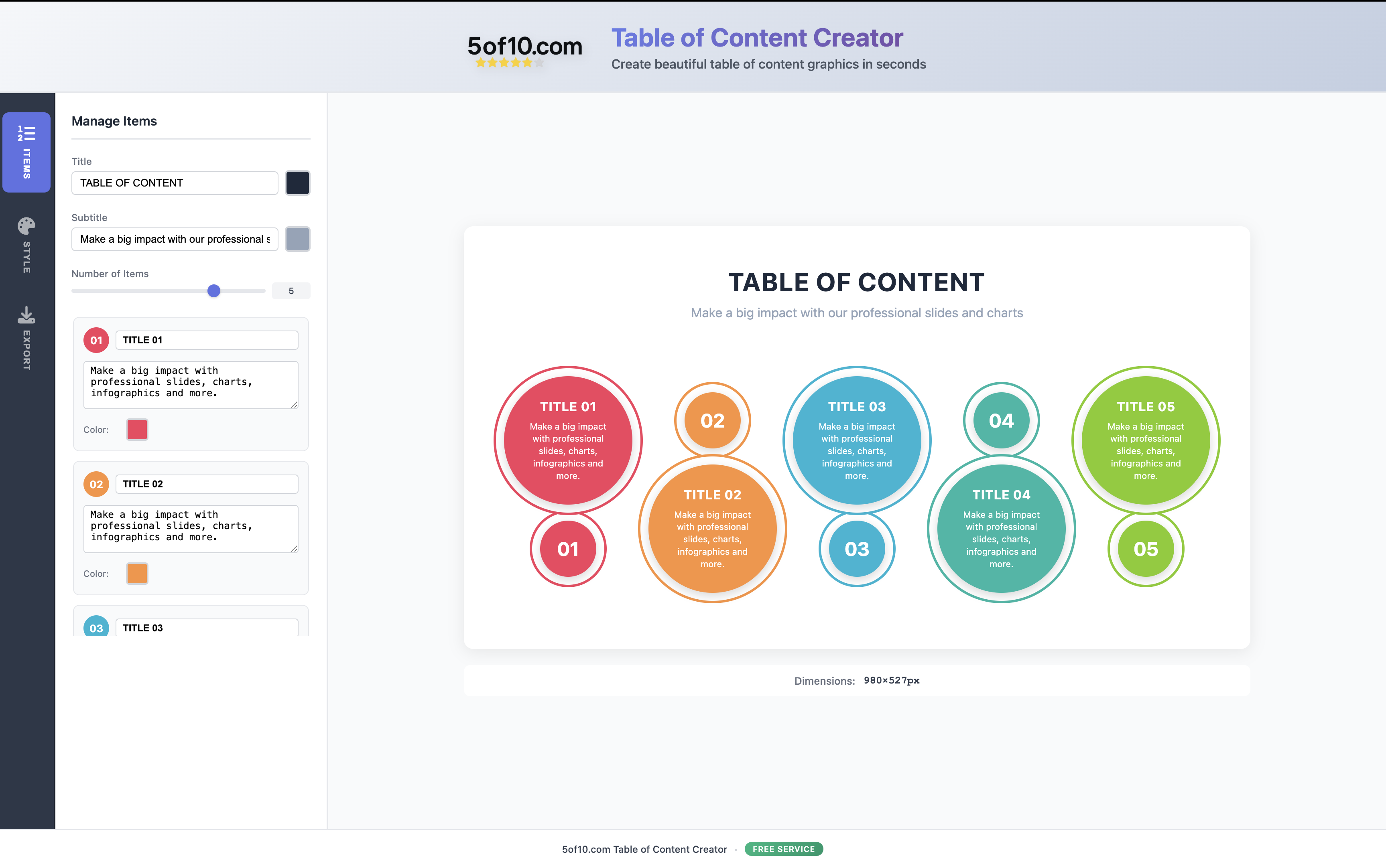 5of10.com gallery image