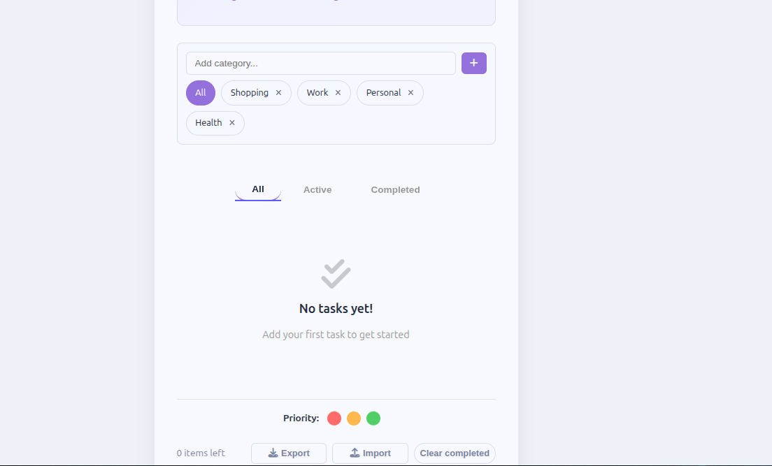 Todo App gallery image