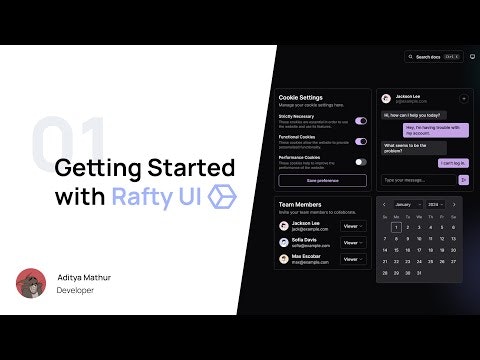 Rafty UI gallery image