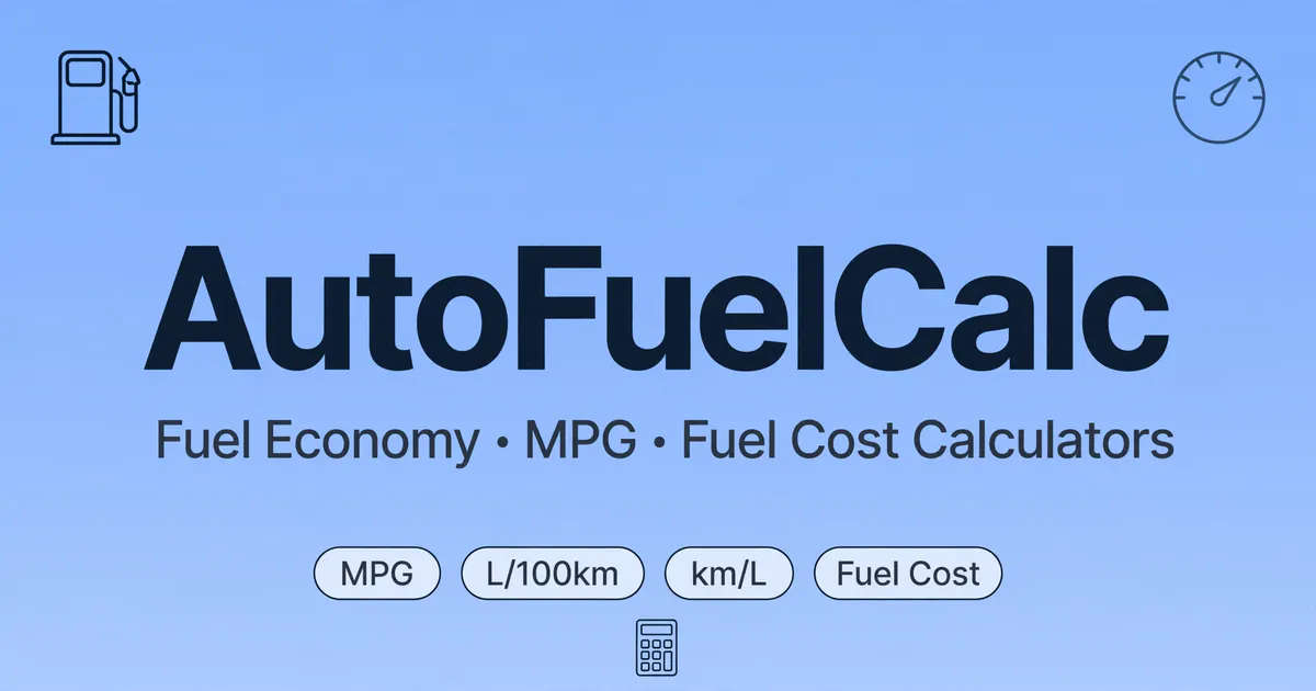 AutoFuelCalc logo