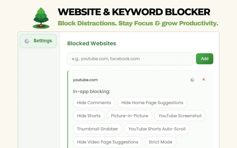 PomodoTree screenshot 4
