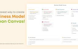 Business Model & Lean Canvas for Notion media 1
