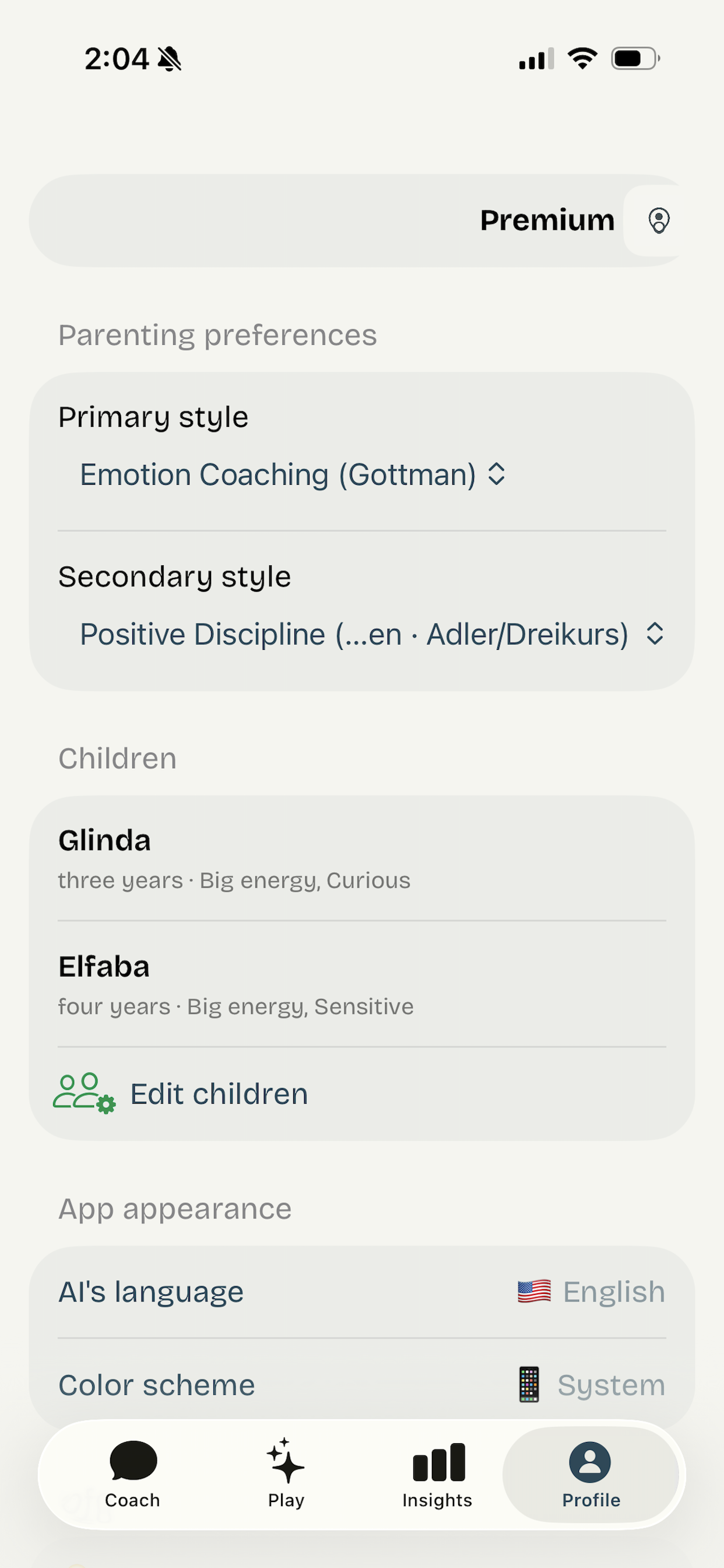 Brilliant Parenting - Screenshot 5 showing product features and functionality