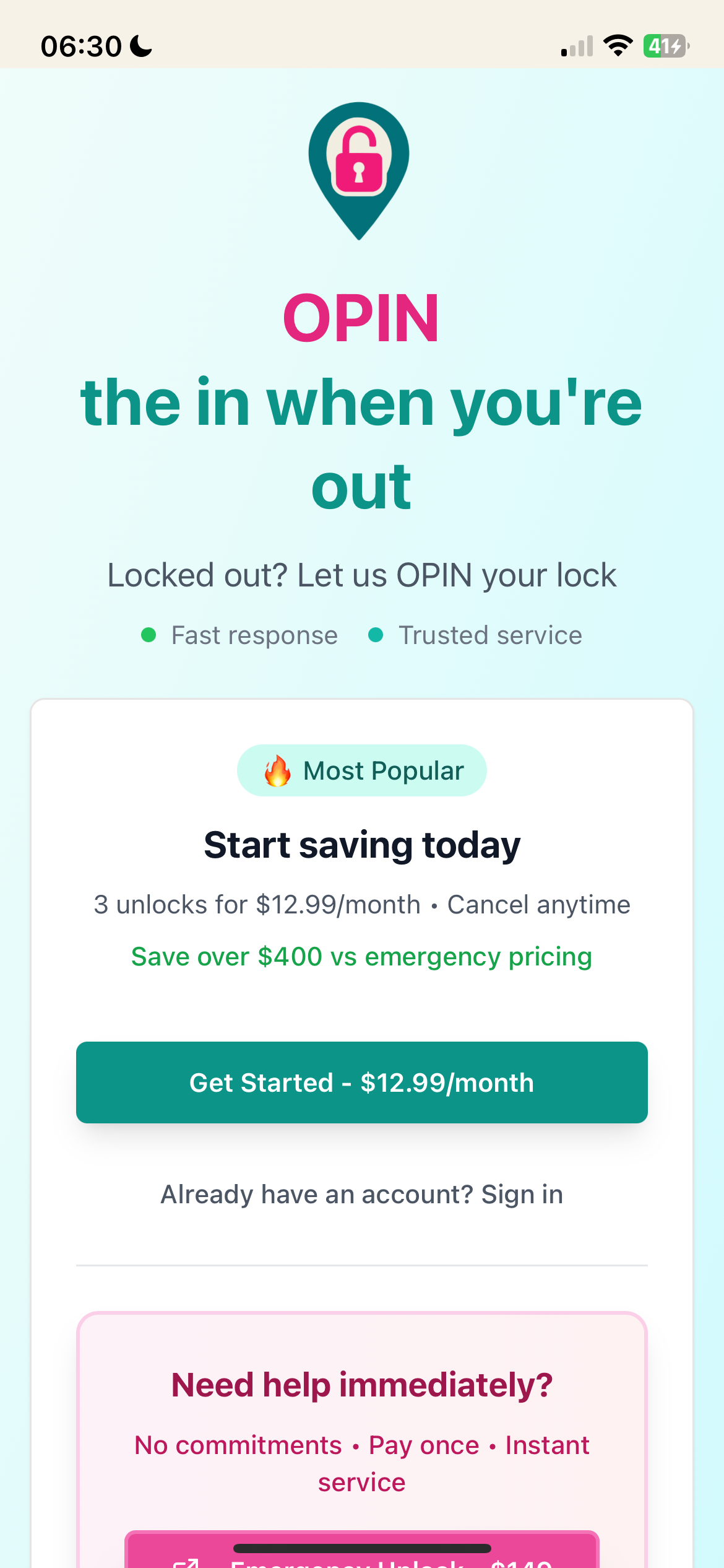 OPIN Unlock gallery image
