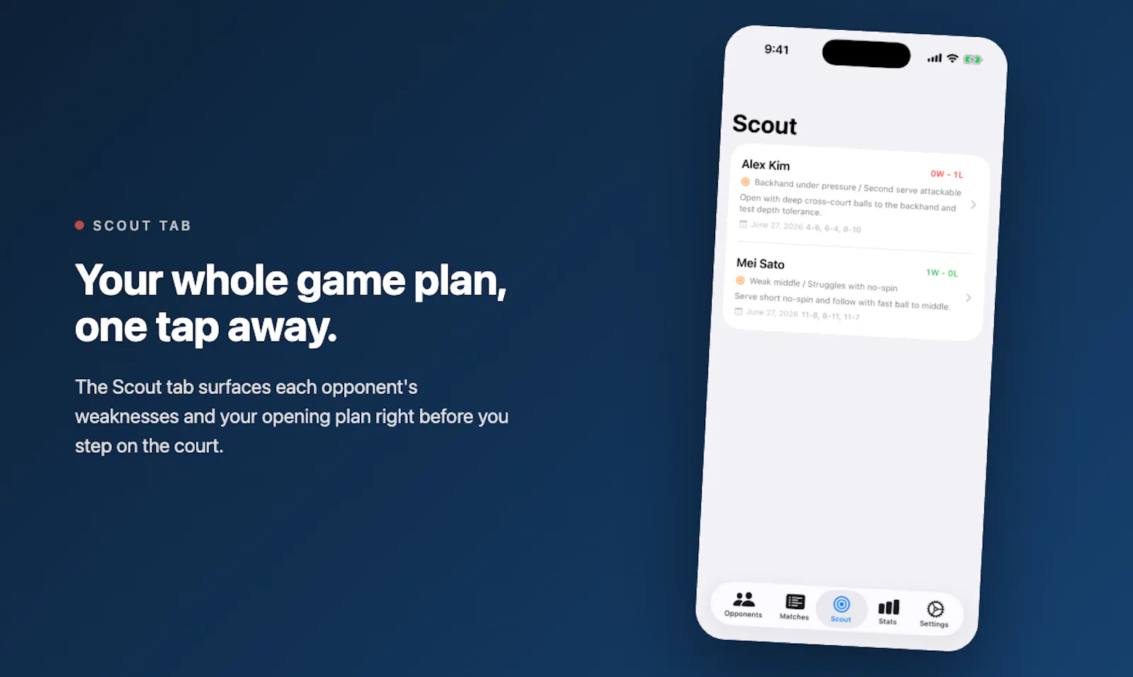 Match Notebook screenshot 2