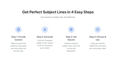 AI Email Subject Line Generator gallery image
