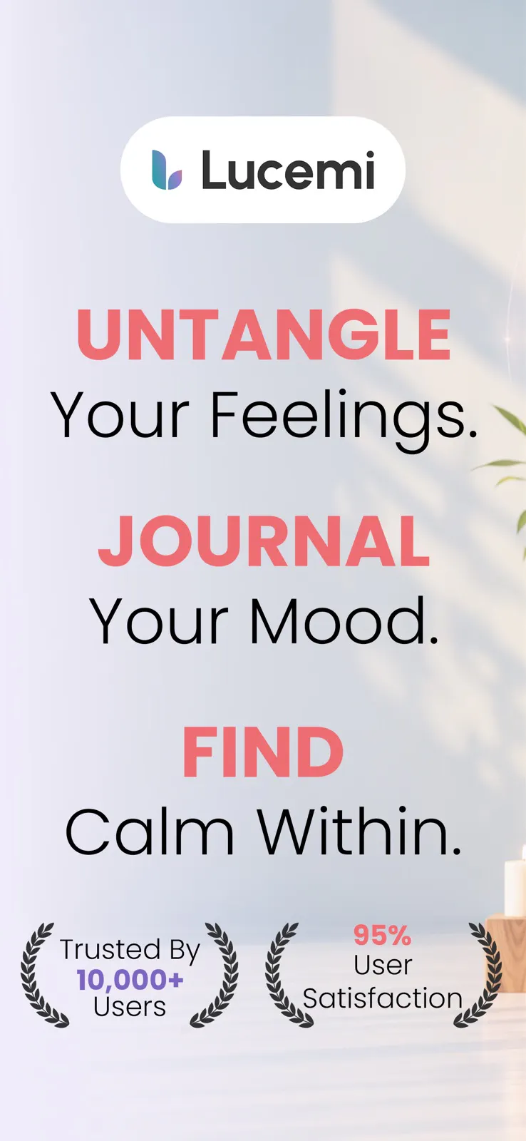Lucemi: Mood Tracker & Diary gallery image