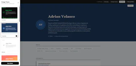 Portfolio From Resume gallery image