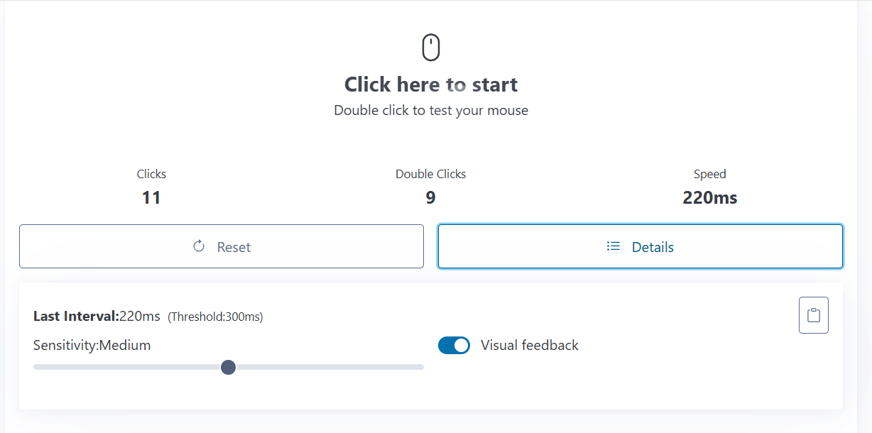 Double Click Test Online gallery image