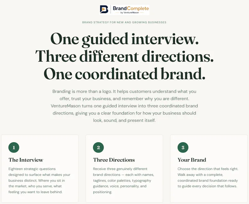 BrandComplete screenshot 2
