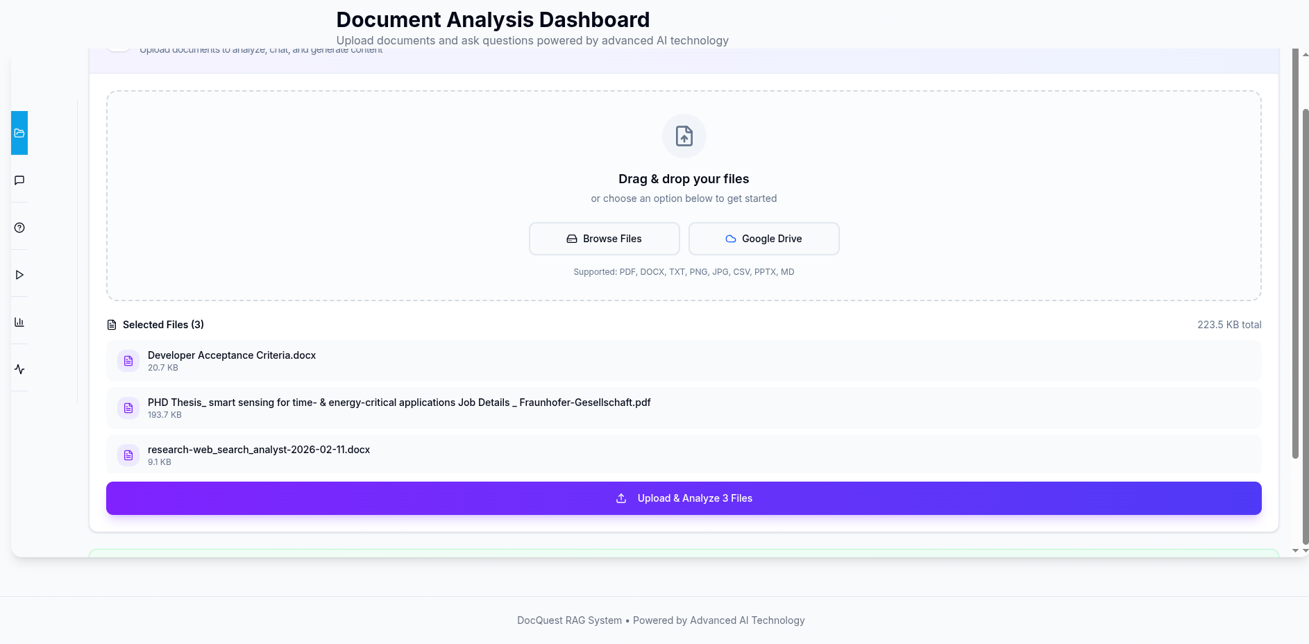 DocQuest - Screenshot 3 showing product features and functionality