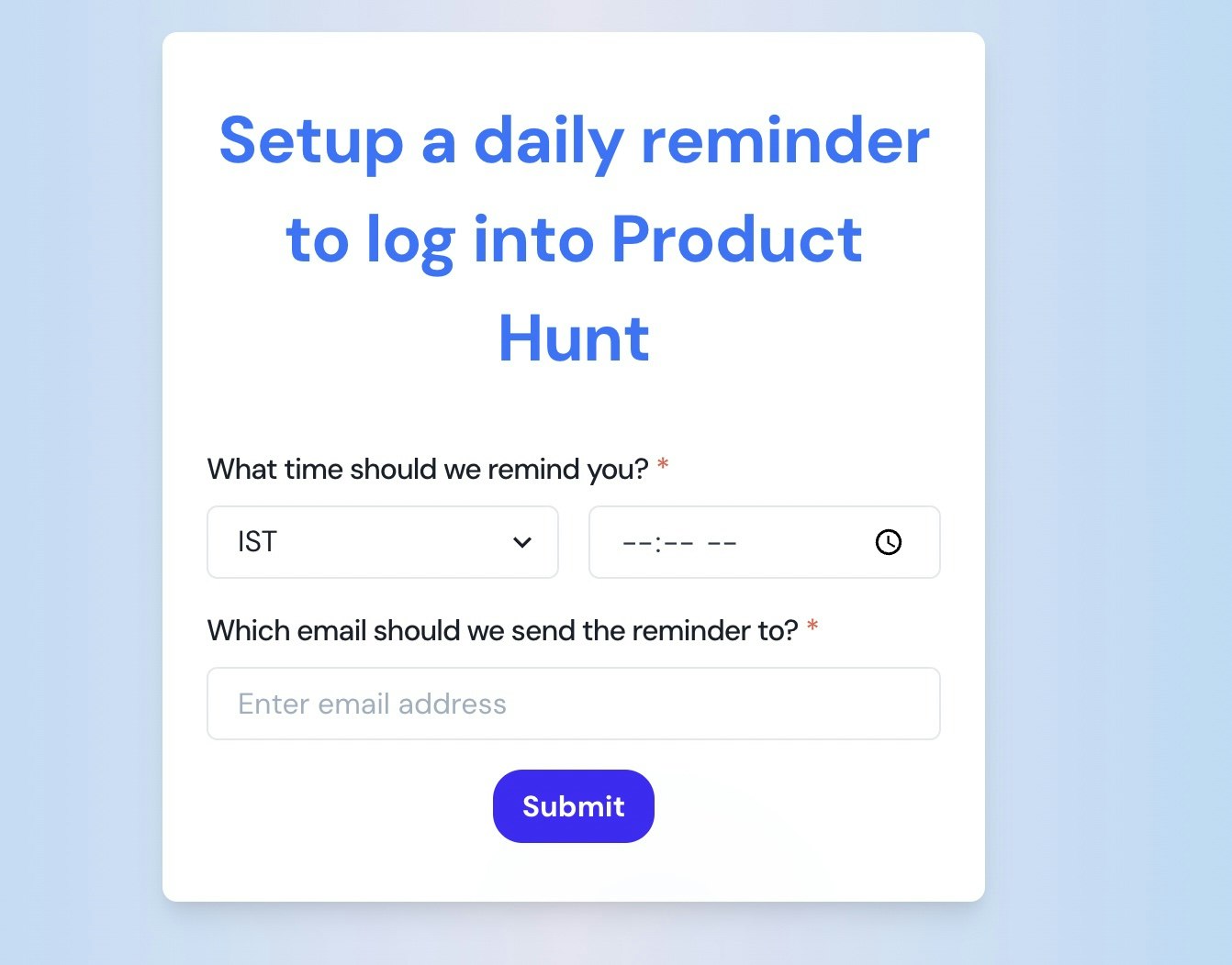 Matamp - Ottieni un promemoria quotidiano e -mail per accedere alla caccia al prodotto media 1