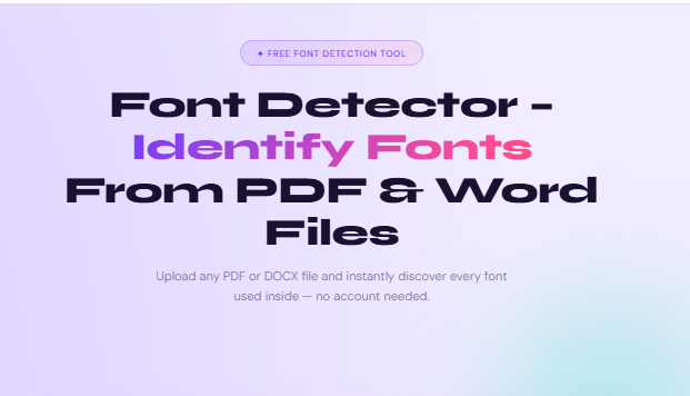 Font Detector – Simple & Fast Tool gallery image