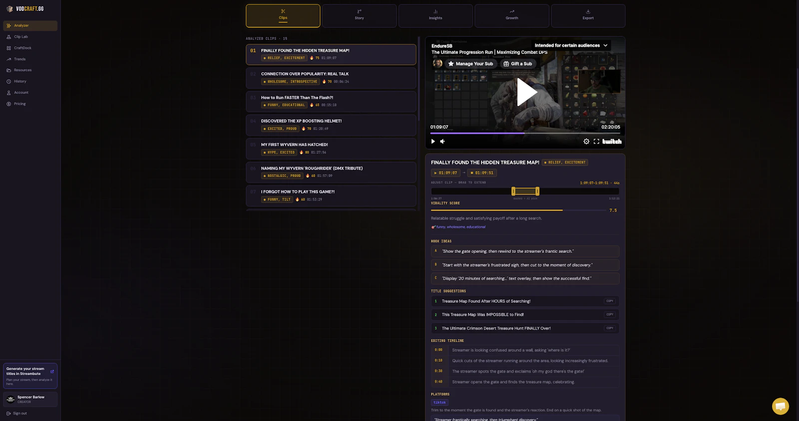 VODcraft — Turn Your Stream Into Content screenshot 4