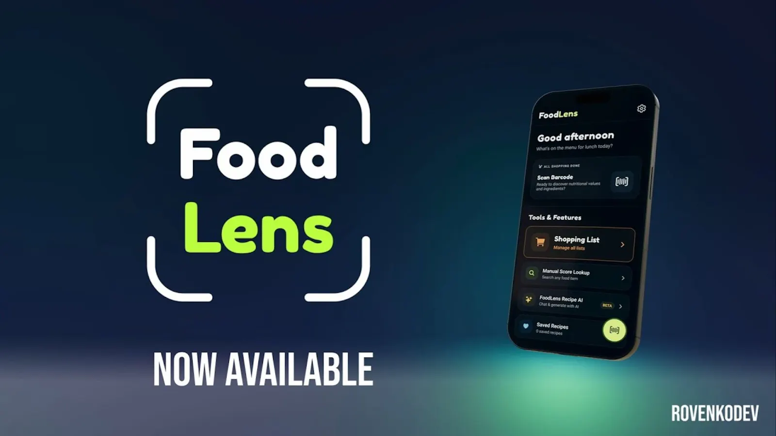 FoodLens AI: Nutrition Scanner screenshot 1 (video preview)