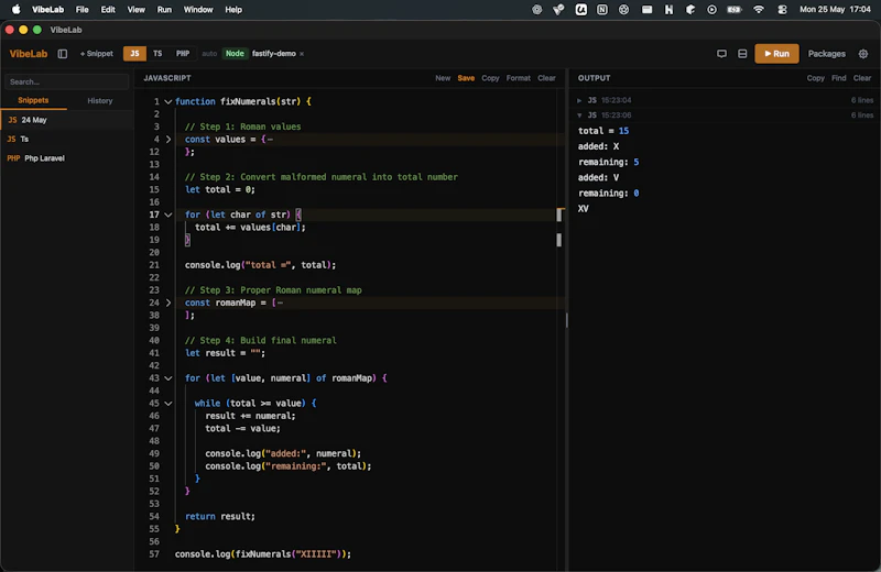 Vibelab screenshot 2