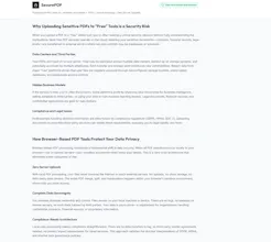 Secure PDF Browser gallery image