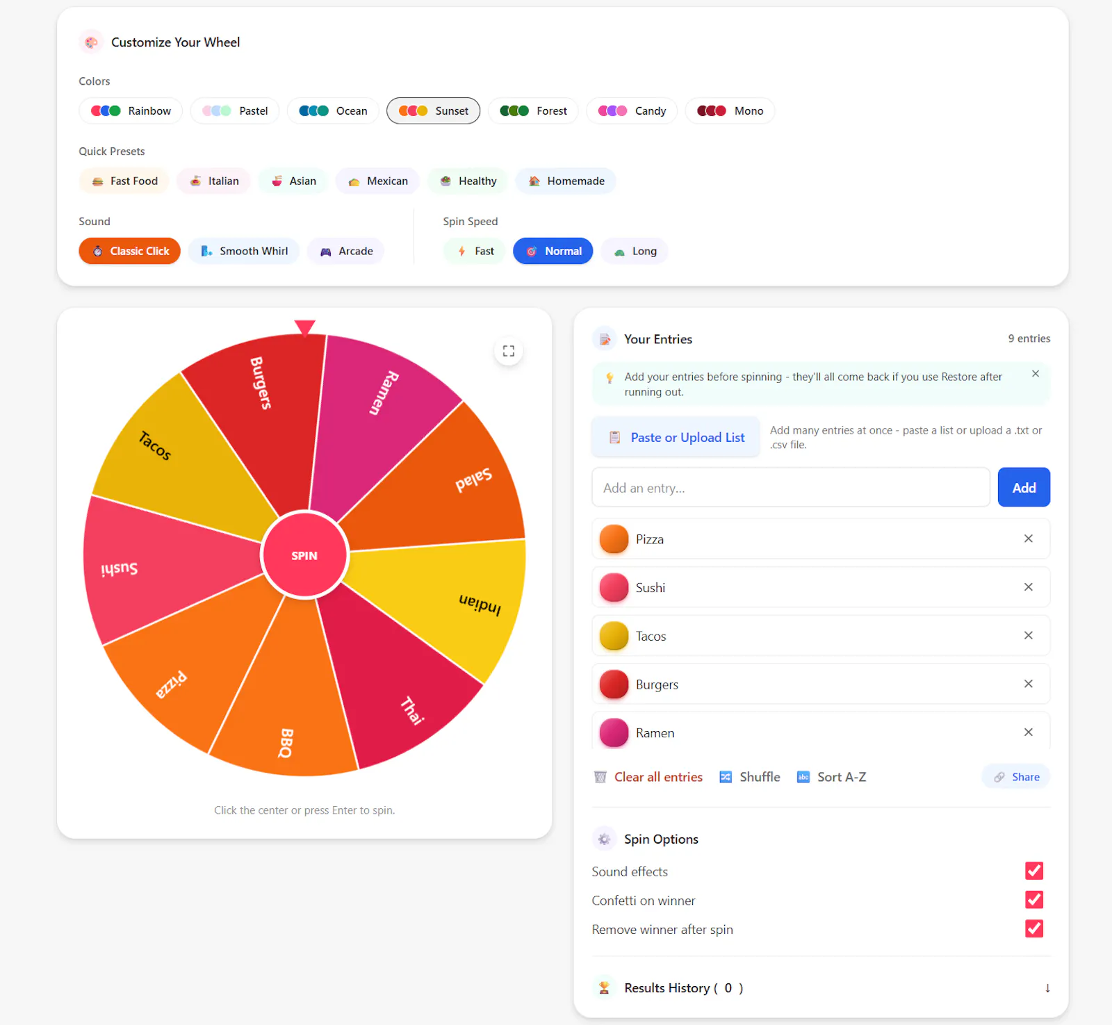WheelSpinFree screenshot 3