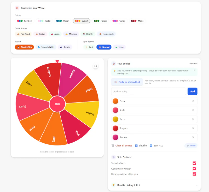 WheelSpinFree screenshot 3
