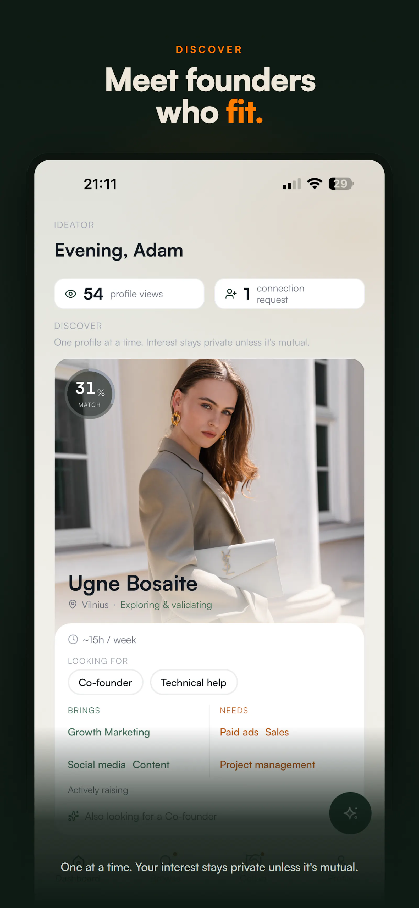 Cofounnder screenshot 4