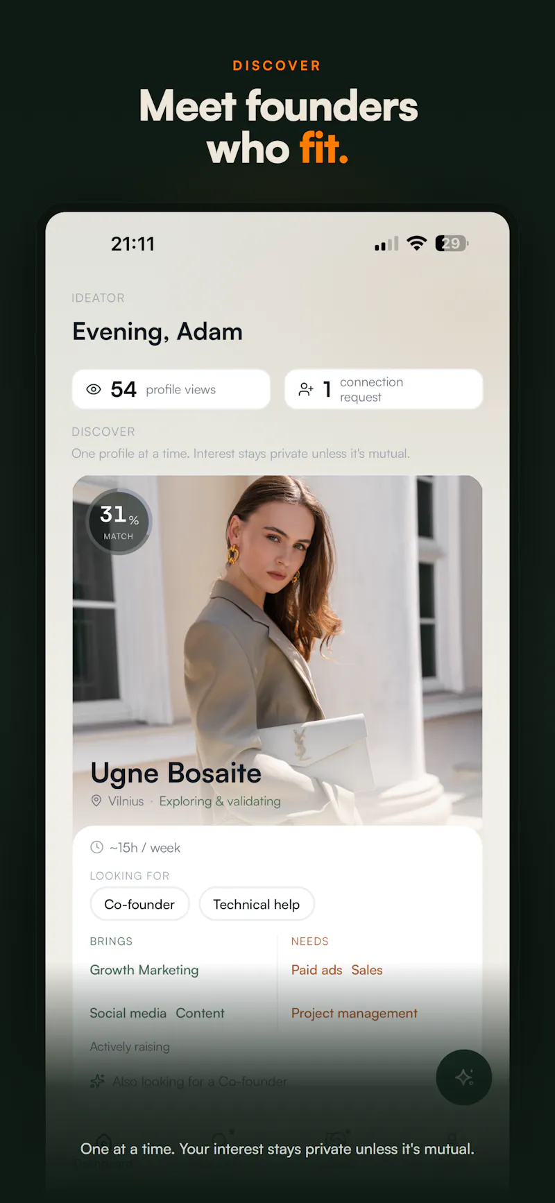 Cofounnder screenshot 4