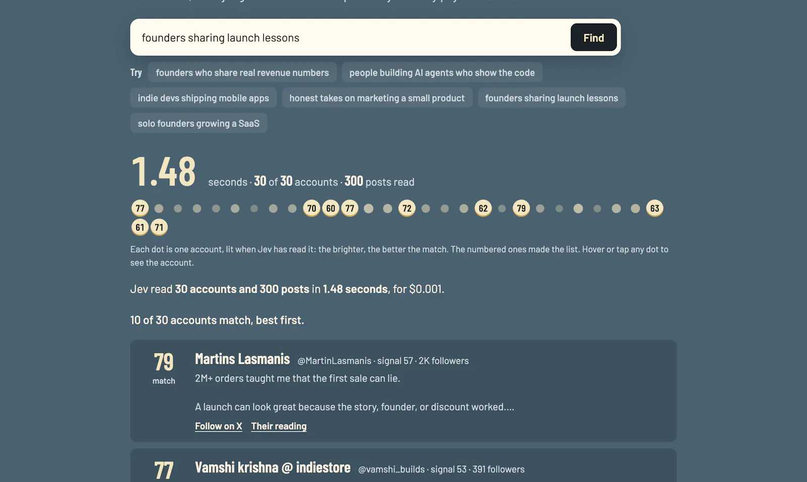 Postneedle screenshot 1